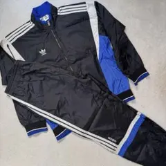 【希少】adidas ナイロンジャケット セットアップ　ジャージ