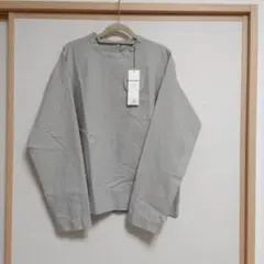 サンバレー　製品染めスタンドカラープルオーバー