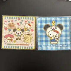 激レア　テレビ朝日　ゴーエクスパンダ　コラボ　キティ　ハンドタオルのサムネイル