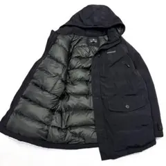 専用【美品/メンズXL】モンベル　ハスキーコート　ダウンジャケット　ブラック