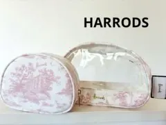 ［新品/未使用］Harrods 化粧ポーチ セット
