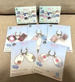 プリキュア 一番くじ メタルチャーム＆名場面ラバーチャーム 7点セット
