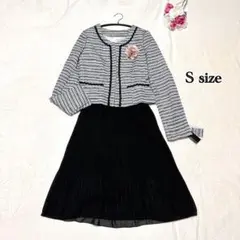 Synchronicity セレモニースーツ ツイード 入学式 卒業式 S