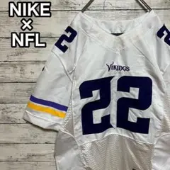 98【入手困難】NIKE×NFL♤刺繍ビッグロゴチームロゴゲームシャツ即完売品のサムネイル