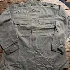 MILITARY US DOG HOUSEミリタリージャケットグレイMサイズ