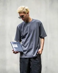 1枚Graphpaper 2 Pack T-Shirt グレー サイズ4のサムネイル