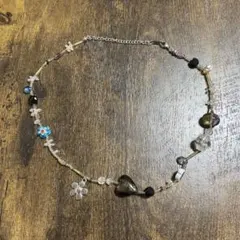【美品】ランダムビーズネックレス