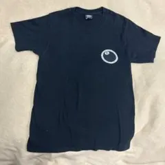STUSSYステューシー 8ボールロゴ Tシャツ 黒 USED