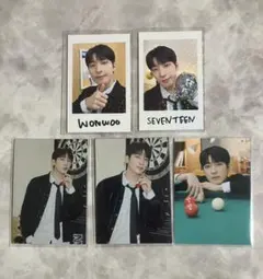 SEVENTEEN　Holiday　ウォヌ　チェキ　コンプ　トレカ　メッセージ