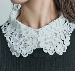 つけ襟　レース
