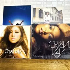 【美品】女性CD 4枚セット Crystal Kay Che’Nelle