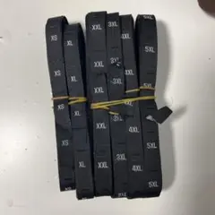 サイズタグ（XS〜5XL）