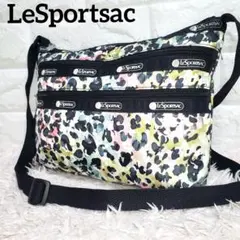 LeSportsacレスポートサック 水彩柄 チーターアニマル柄ショルダーバッグのサムネイル