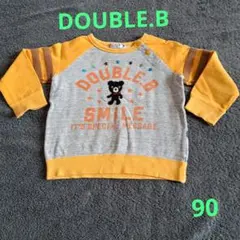 DOUBLE.B トレーナー 90