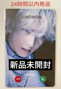 ENHYPEN ジョンウォン　もしもし カード　moshimoshi エナプ