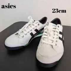 アシックス ゴルフシューズ 白黒 スパイクレス 23cmのサムネイル