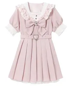 Dear My Love Whip セーラー ワンピース ピンク 6L