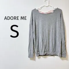 02100 ADORE ME グレー 長袖Tシャツ S トップス 古着
