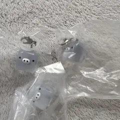 サンエックスユニバース マスコットチャーム モノクロブー(白)