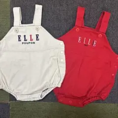 ELLEのだるまオール2点セット80.90