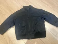 ブラック ブルゾン　ジャケット110