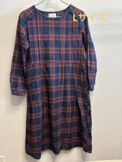 フェリシモ　サニークラウズ　ワンピース　 Ｌサイズ