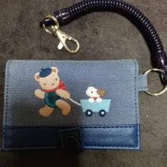 新品未使用】familiar クマと犬のキーケース ネイビー - メルカリ