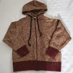 ユニクロ　マルニ　ミックスカラーニットフルジップパーカ　Sサイズ