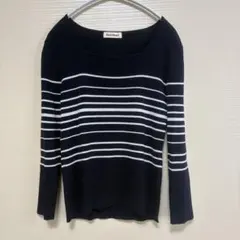 【Paul Stuart】ボーダートップス ネイビー