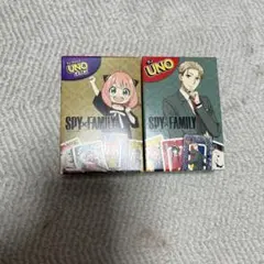 マクドナルド　ハッピーセット　SPY×FAMILY アーニャ　ロイド　UNO