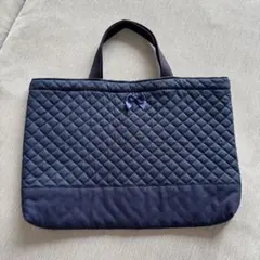 お受験バッグ　キルティング レッスントートバッグ