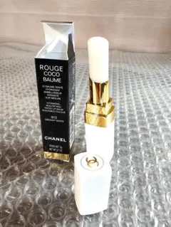 63b1★シャネル CHANEL ルージュ ココ ボーム 912 ホワイト