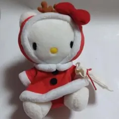 2001年　ハローキティ　ぬいぐるみ　マスコット　クリスマス　サンリオ　当時物のサムネイル