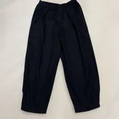 UNIQLOユニクロパラシュートクロップドパンツ Mブラック