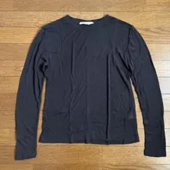 【OAF / OF ALL FORM】TENCEL SHEER TOP GRAY