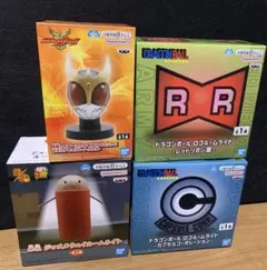 ルームライト　BIGソフビ　4種セット