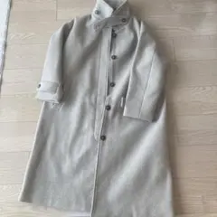 削除予定　着用2回　グレーカラー　チェスターコート　襟　アウター　ジャケット