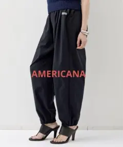 即完売⭐︎AMERICANA/Strech Waist Gather Pants