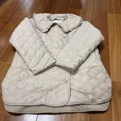 SOLBOIS ベージュ キルティングジャケット 140
