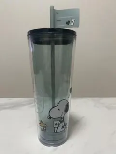 【新品未使用】スタバ スヌーピー コールドカップタンブラー ブルー 710ml