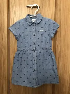 SLAP SLIP ワンピース（リボン柄）　110cm