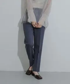 ≪1/24まで≫　SENSE OF PLACEリネンライクテーパードパンツ667