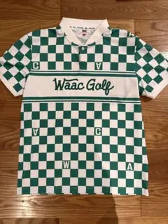 Waac Golf チェッカーパターン ゴルフシャツのサムネイル