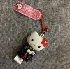 2005年　新品　ハローキティ　着物　根付け　ストラップ