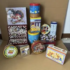 東京ディズニーリゾート ⭐️ランド•シー⭐️ USJ お菓子空き缶 まとめ売り