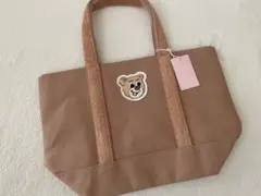 FEILER ラブラリー バイフェイラー オールドテディ ワッペントートバッグ