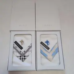BURBERRY ハンカチセット チェック・ストライプ