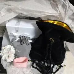 Christian Dior DOLCE VITA ノベルティポーチ リボン付き