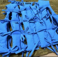 リボン ダウンジャケット