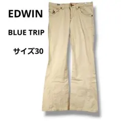 エドウィン ブルートリップ ブーツカット パンツ 30 Y2Kファッション